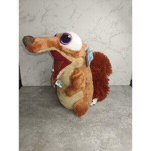 Ice Age Scrat Tales Buck Wild Baby Scrat Plush with Sound 10.5" Plush Toy NWT